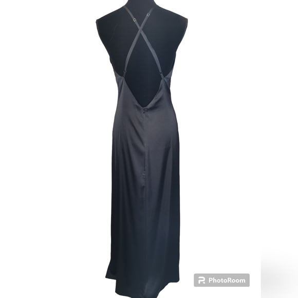 Nasty Gal Strappy Cami Front Maxi Dress Size 6 - Picture 3 of 7